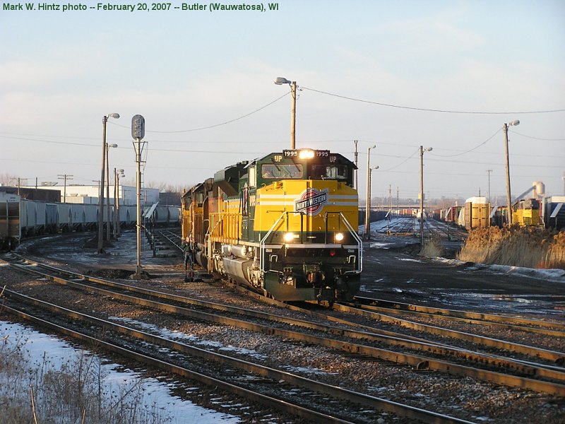 UP C&NW Heritage EMD SD70ACe 1995