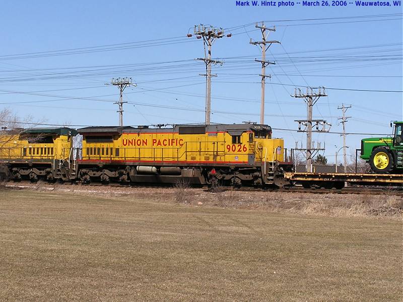 UP 9026 in Wauwatosa