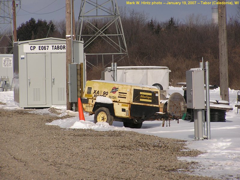 equipment at Tabor (Caledonia), WI