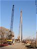 Six Mile Road Underpass construction