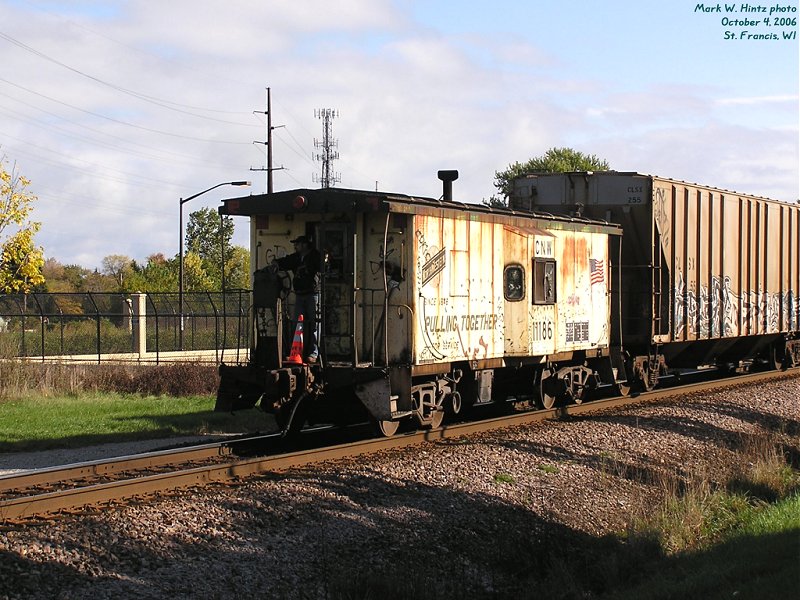 CNW caboose 11186