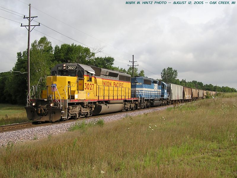 UP EMD SD40-2 3027