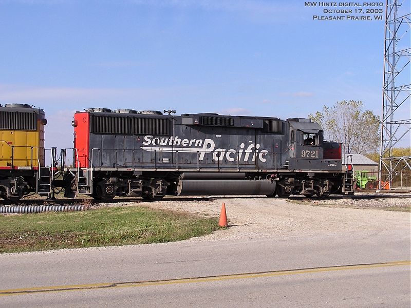 SP EMD GP60 9721