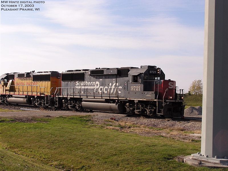 SP EMD GP60 9721