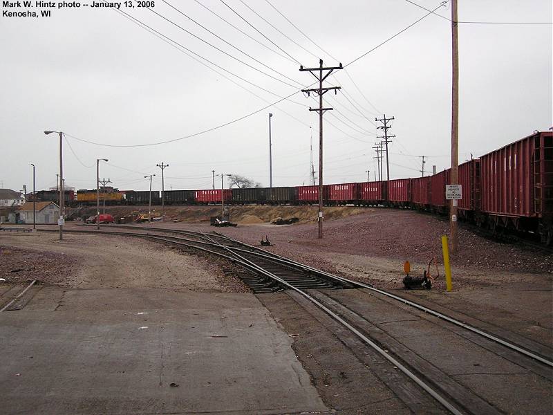 The rock train rolls onto the Kenosha Sub