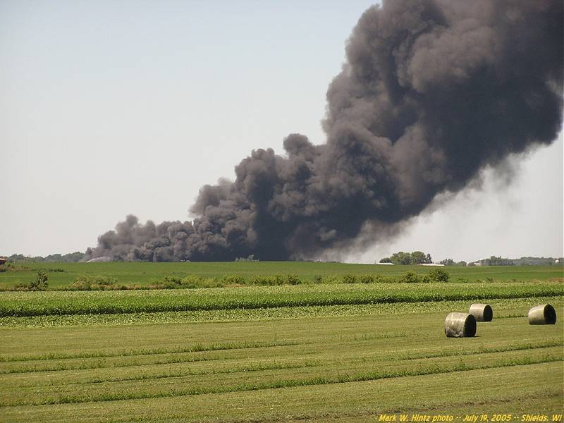 Watertown Tire Fire