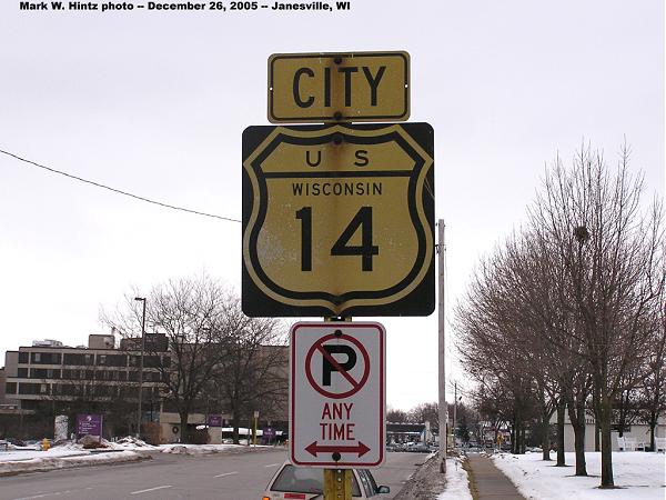 City  US-14 yellow