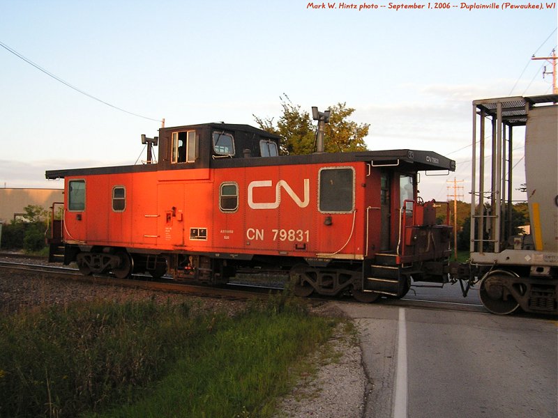 CN caboose! 79831