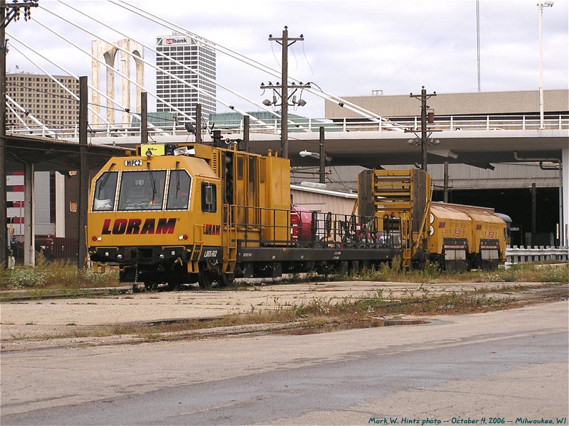 Loram rail grinder MPC2/LMIX 602