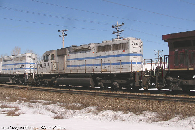 CITX EMD SD40-2 3088