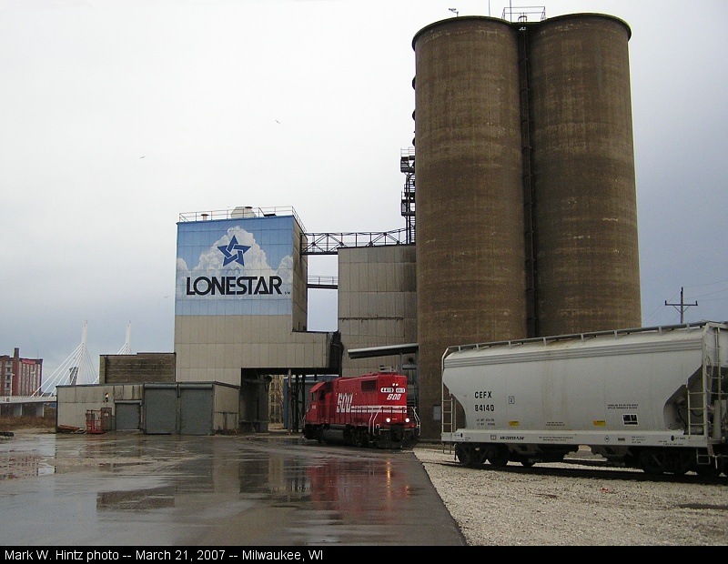 SOO EMD GP38-2 4418 at Lonestar