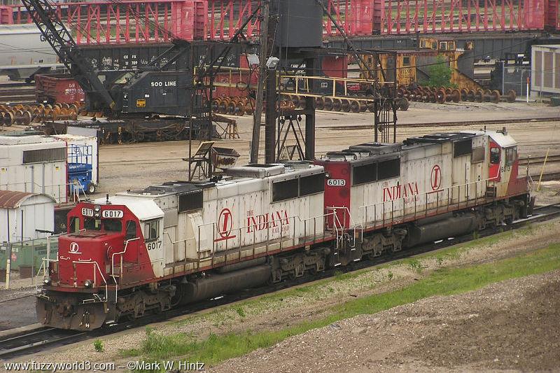 INRD EMD SD60s 6017 and 6013