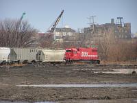 SOO EMD GP38-2 4418 heading back to the yard