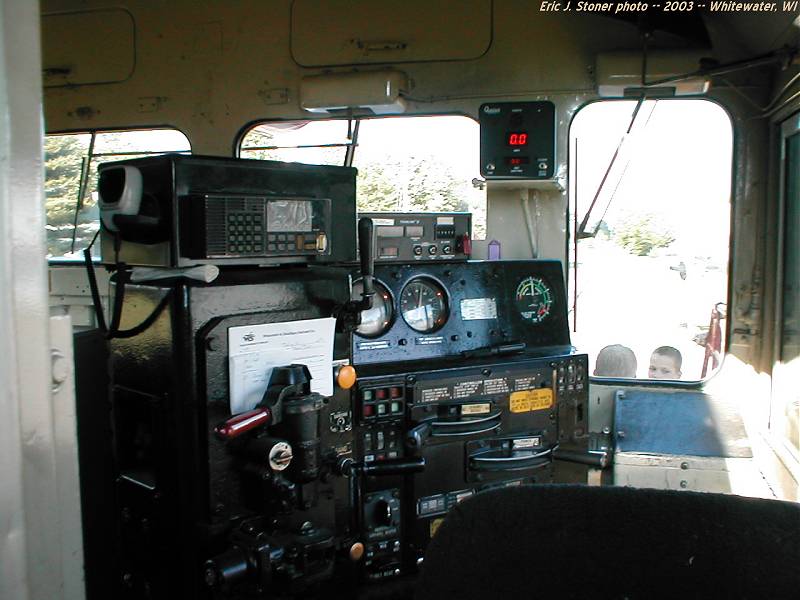 Cab shot of WSOR 4003