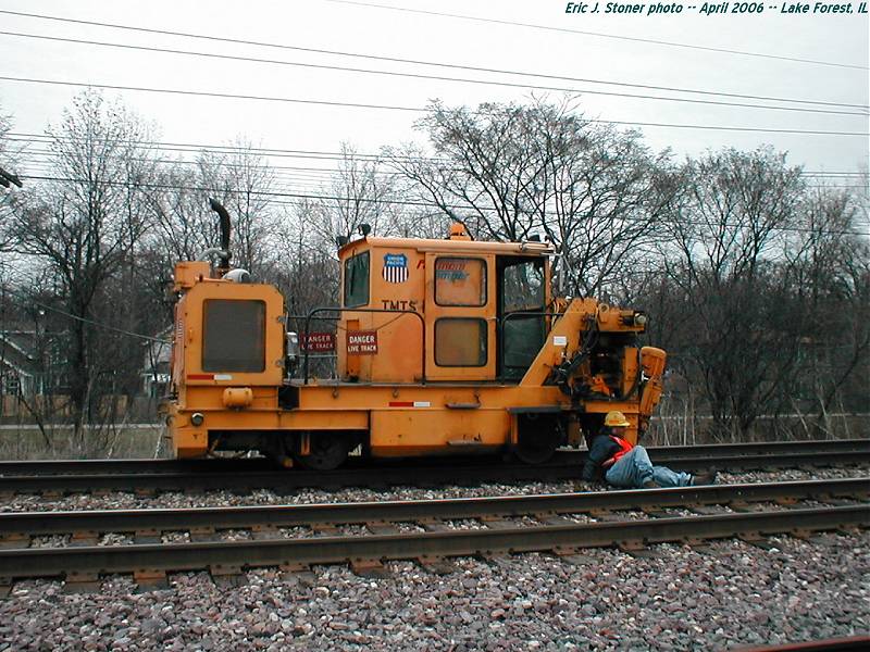 Union Pacific track equipment