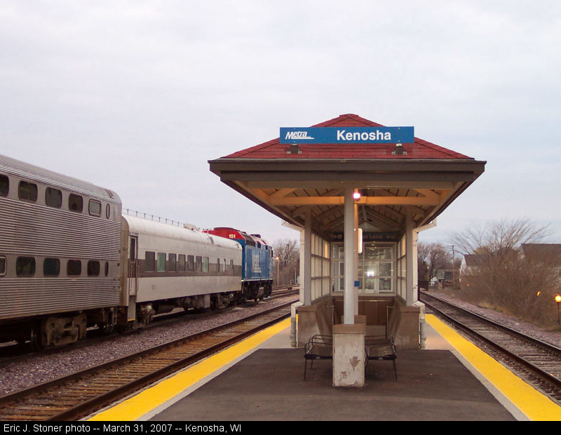 Metra Kenosha station