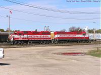 WSOR EMD GP38AC 3806, WSOR EMD/ICG SD20 2054