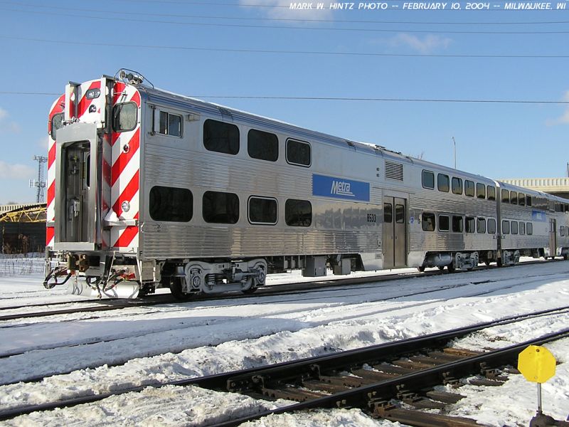 Metra cab car METX 8533