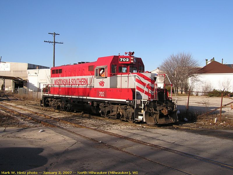 WSOR EMD/ATSF GP7U 702