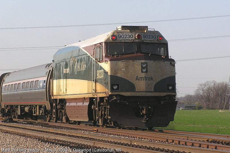 AMTK cab-baggage 90230 (Cascades)