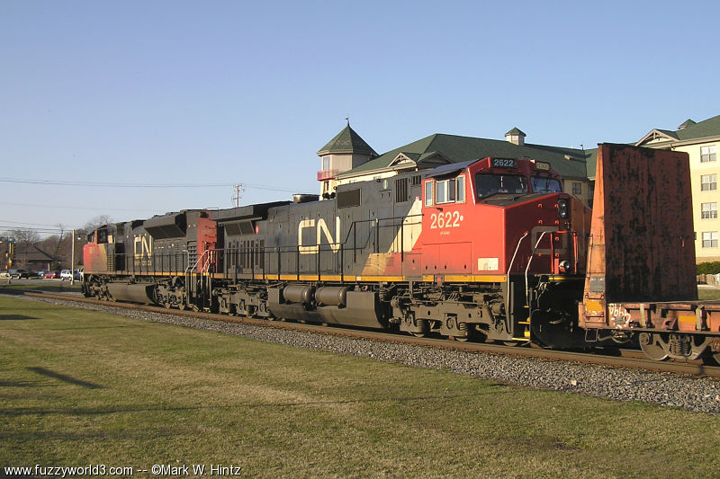 CN GE C44-9W 2622