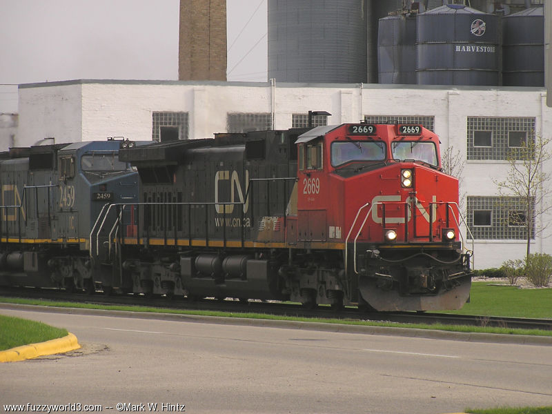 CN GE C44-9W 2669