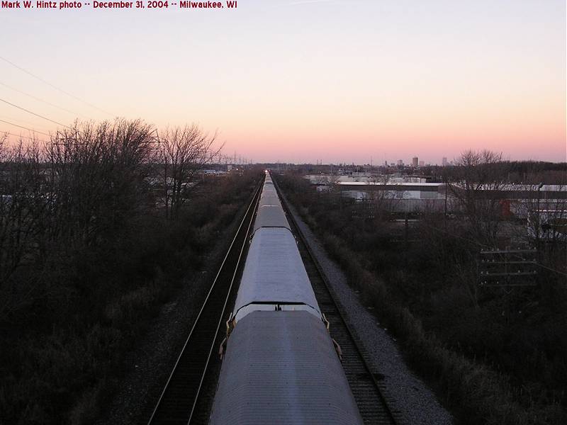 CP Train st Sunset