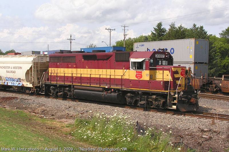 WC EMD GP40 3007