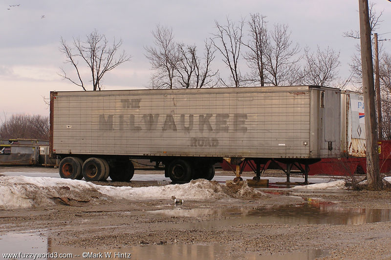 former Milwaukee Road trailer