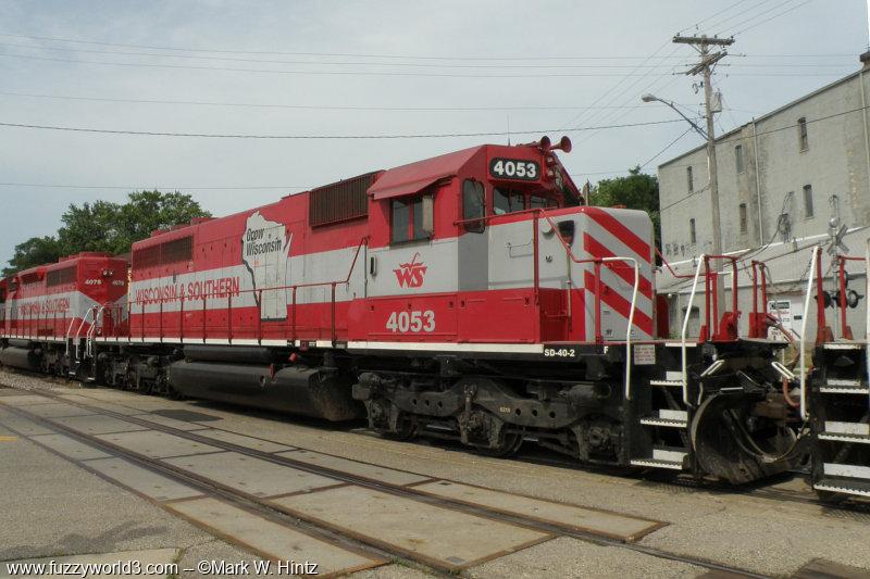 WSOR EMD SD40-2 4053