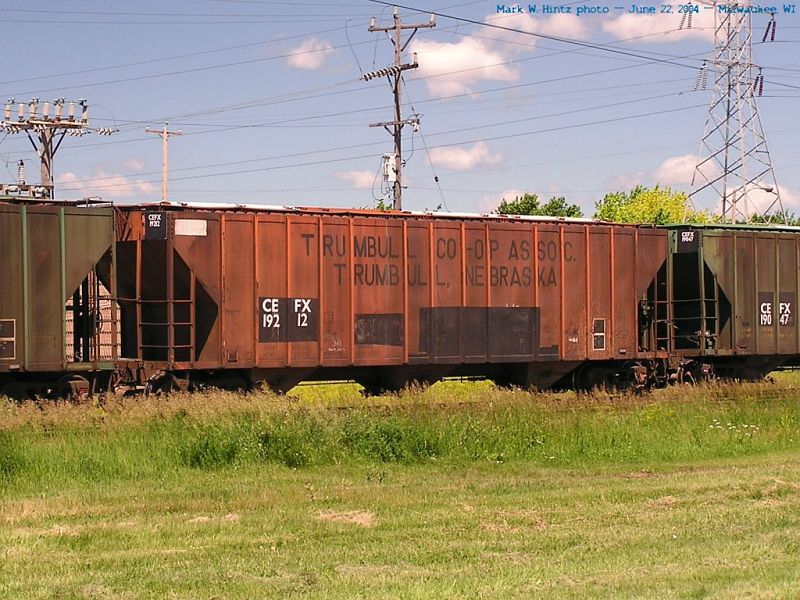 CEFX cvd hopper 19212 (ex-Trumbull Co-Op Assoc.)