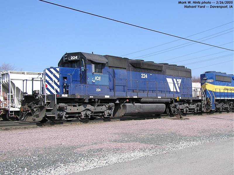 ICE EMD SD40 224 (ex-IMRL)