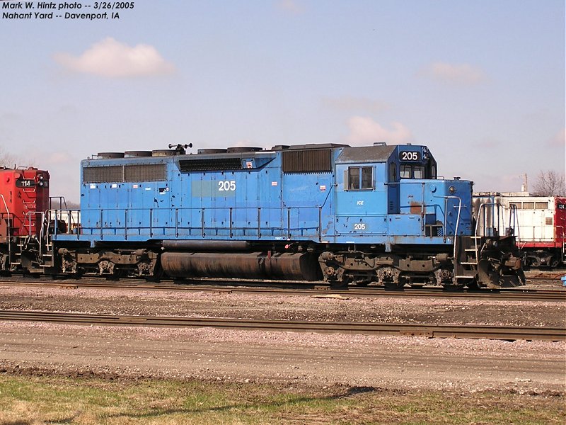 ICE EMD SD40 205 (ex-IMRL/CR)