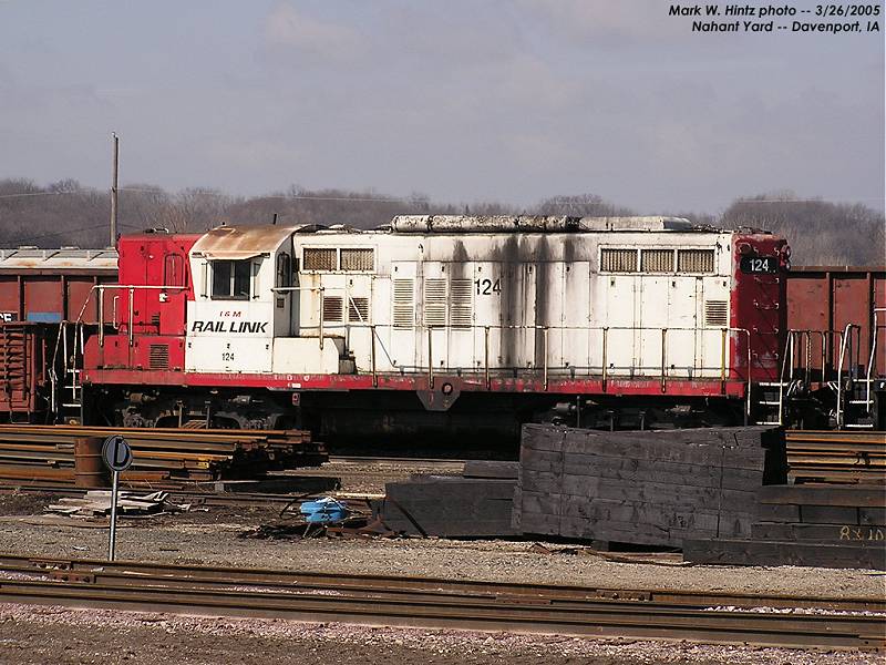 IMRL EMD GP9 124 (ex-SOO)