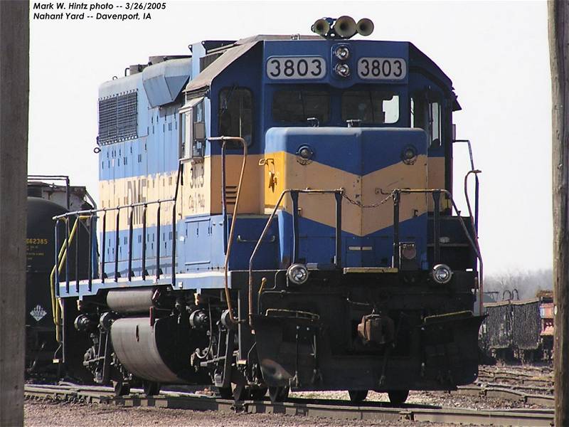 DME EMD GP38 3803