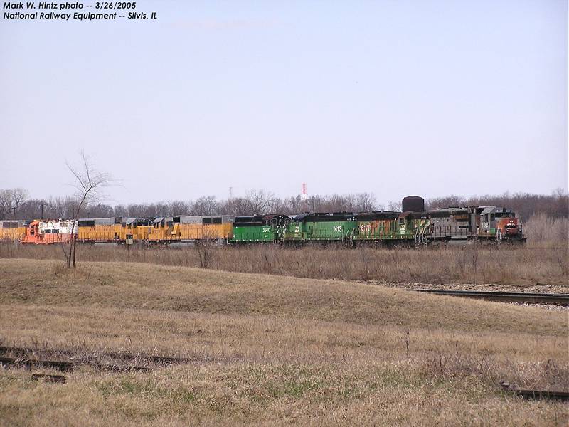 locomotive graveyard at NRE Silvis