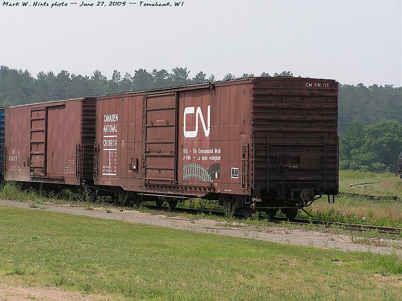 CN boxcar 599119