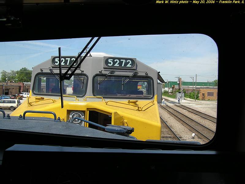 engineer's view from CSXT 5314