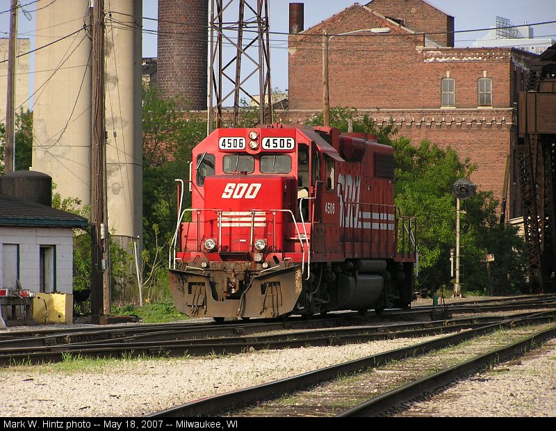 SOO EMD GP38-2 4506