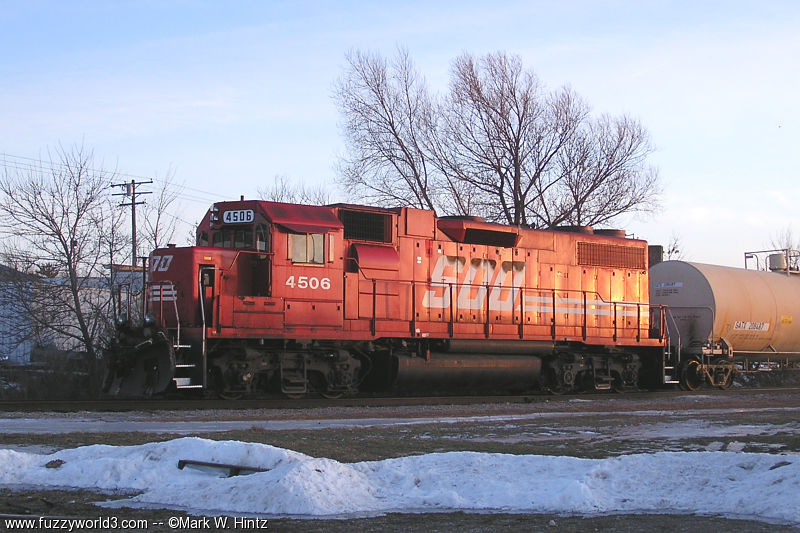 SOO EMD GP38-2 4506