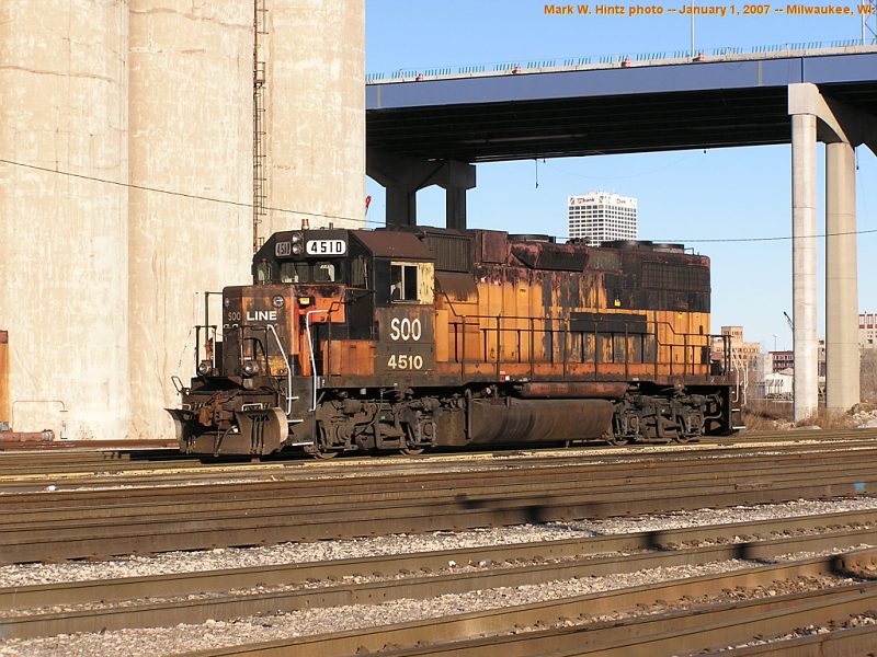 SOO EMD GP38-2 4510 (ex-MILW)