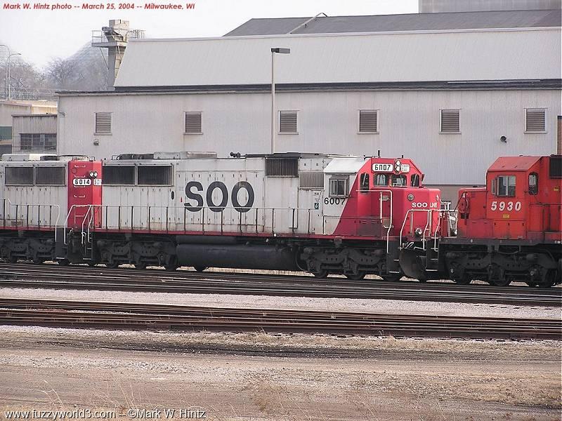 SOO EMD SD60 6007