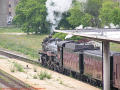 CP #2816 leaving Milwaukee depot