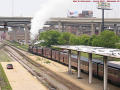 CP #2816 leaving Milwaukee depot