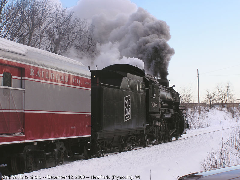 Soo Line Alco 2-8-2 L-1 steam engine #1003