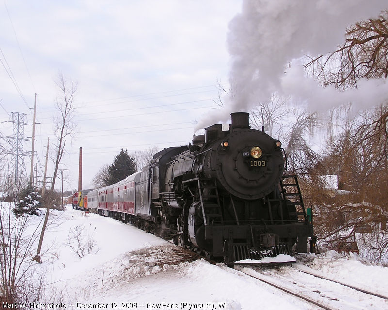 Soo Line Alco 2-8-2 L-1 steam engine #1003