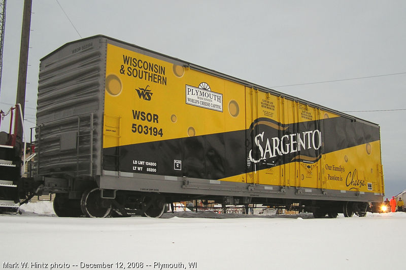 WSOR RBL boxcar 503194 "Sargento"