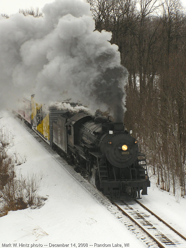 Soo Line Alco 2-8-2 L-1 steam engine #1003