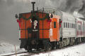 Santa Claus on MILW ribside caboose 02012