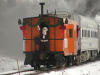 Click to open photo album Soo Line 2-8-2 #1003 Santa Train '08
